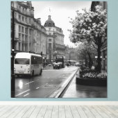 Elegant Street View Leinwanddruck (Insitu (Holzboden))