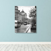 Elegant Street View Leinwanddruck (Insitu (Holzboden))