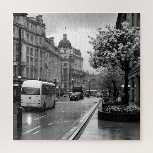 Elegant Street View Puzzle (Vertikal)