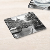 Elegant Street View Rechteckiger Pappuntersetzer (angewinkelt)