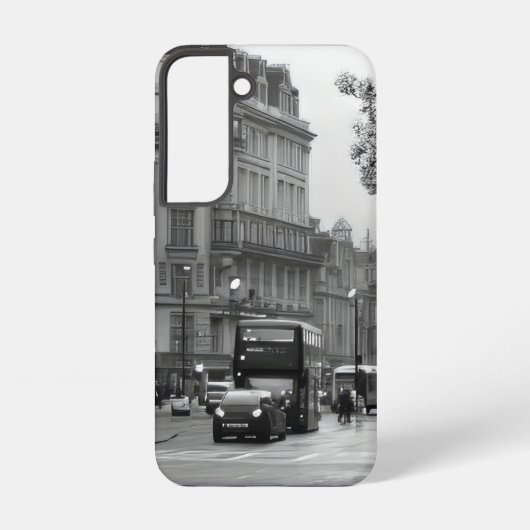 Elegant Street View Samsung Galaxy Hülle (Rückseite)