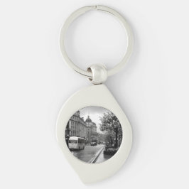 Elegant Street View Schlüsselanhänger