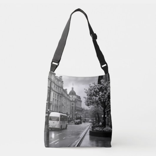 Elegant Street View Tragetaschen Mit Langen Trägern (Vorderseite)