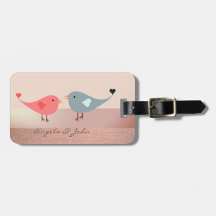 Elegant Stylisch Chic,Vögel Gepäckanhänger