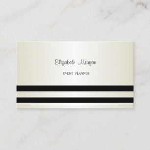 Elegant Stylisch Modern,Gestreift Visitenkarte