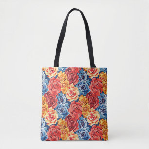 Elegant Stylisch Niedlich Lila Botanisch Blumig Ro Tasche