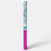 Elegant Stylish Chic Monogram Initial Samsung Galaxy Hülle (Linke Seite)