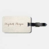 Elegant Stylish ,Future Mrs. Gepäckanhänger (Rückseite horizontal)