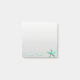 Elegant Stylish Girly ,Starfish Post-it Klebezettel