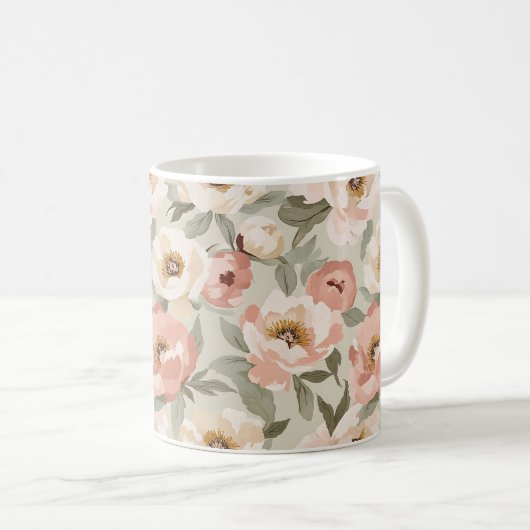 Elegant Stylish Modern Beautiful for Her Kaffeetasse (VorderseiteRechts)