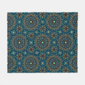 Elegant Stylish Modern Motif Decorative Fleecedecke (Vorderseite (Horizontal))