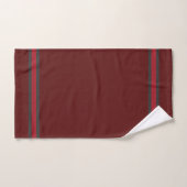 Elegant Stylish Red Luxury Badhandtuch Set (Handtuch)