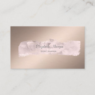 Elegant Stylish Simple,Paint Stroke Visitenkarte