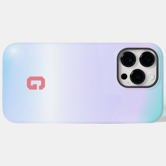 Elegant Stylish Trendy Girly Case-Mate iPhone Hülle (Rückseite (Horizontal))