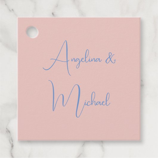 Elegant Stylish Trendy Handwriting Script Name Geschenkanhänger (Vorderseite)