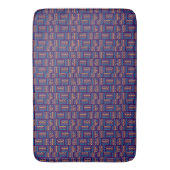 Elegant Stylish Zigza Badematte (Vorderseite Vertikal)