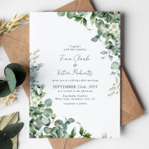Elegant Succulent Eukalyptus Greenerity Wedding In