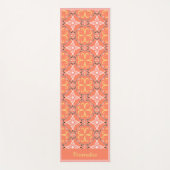 Elegant Südwest Pink Peach Design Yoga Namaste Yogamatte (Vorderseite)