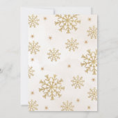 Elegant Sugar Plum Nutcracker Invite Einladung (Rückseite)