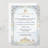 Elegant Sukhmani Sahib Ji Path Birthday Invitation Einladung (Vorne/Hinten)