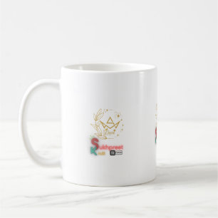 Elegant Sukhpreet Kaur Personalized Mug - 11oz Kaffeetasse