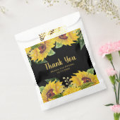 Elegant Sunflowers and Foliage Birthday Party Geschenktütchen (Versiegelt)