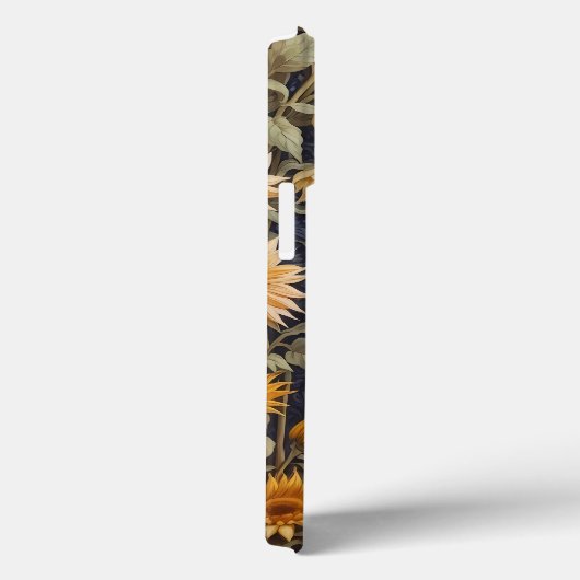 Elegant Sunflowers Cavalier King Charles Spaniel Case-Mate iPhone Hülle (Rückseite / Rechts)