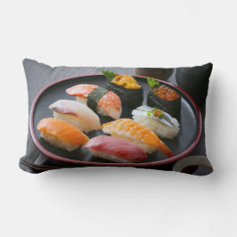 Elegant Sushi Plate Cushion – Taste of Tradition Lendenkissen