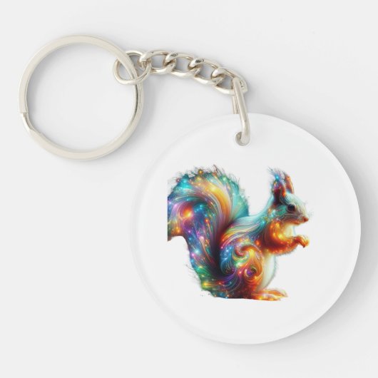 Elegant Swan - Grace und Beauty Schlüsselanhänger (Vorderseite)