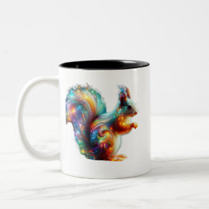 Elegant Swan - Grace und Beauty Zweifarbige Tasse