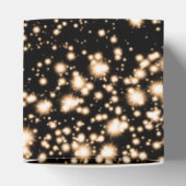 Elegant Sweet 16 Birthday Midnight Glam Gold Geschenkschachtel (Oben)