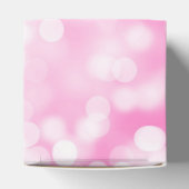 Elegant Sweet 16 Birthday Pink Glitzer Lights Geschenkschachtel (Oben)