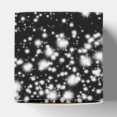 Elegant Sweet 16 Geburtstag Mitternacht Glam Silve Geschenkschachtel (Oben)