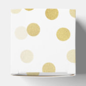 Elegant Sweet 16 Imitate Gold Foil Glitzer Lights Geschenkschachtel (Oben)