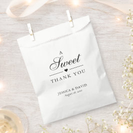 Elegant Sweet Danke Gastgeschenk Hochzeit Bag Geschenktütchen