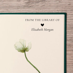 Elegant & Sweet "From the Library of" Permastempel