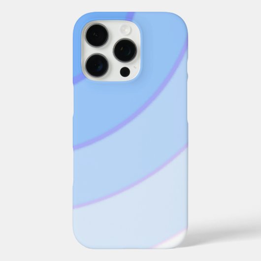 Elegant Swirl Ombre iPhone 16 Fall Case-Mate iPhone Hülle (Rückseite)