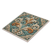 Elegant Symmetrische Keramik Fliese (Seite)