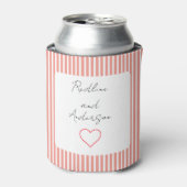 Elegant Tangerine Wedding Dosenkühler (Kanne Vorderseite)