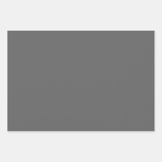 Elegant Tartan Gray White Burgundy Geschenkpapier Set (Vorderseite 3)