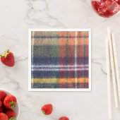 Elegant Tartan Paper Napkin Serviette (Beispiel)