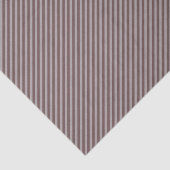 Elegant Taupe Gray and Plum Dark Halloween Striped Seidenpapier (Detail)
