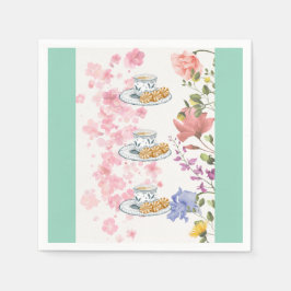 Elegant Tea Party Vibes  Serviette