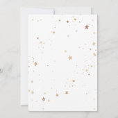 Elegant Teddy Bear "He or She" Gender Reveal  (Rückseite)