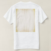 Elegant Terracotta Flower Graphic Tee (Design Rückseite)