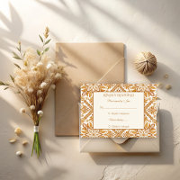 Elegant Terracotta Mexican Talavera Hochzeit