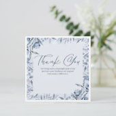 Elegant Thank You Card (Stehend Vorderseite)