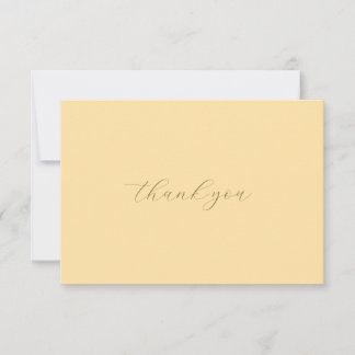 Elegant Thank You Card – Handcrafted Letterpress  Dankeskarte