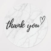 Elegant Thank You Sticker - Small Business Packagi (Design 1)
