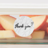 Elegant Thank You Sticker - Small Business Packagi (Befestigt)